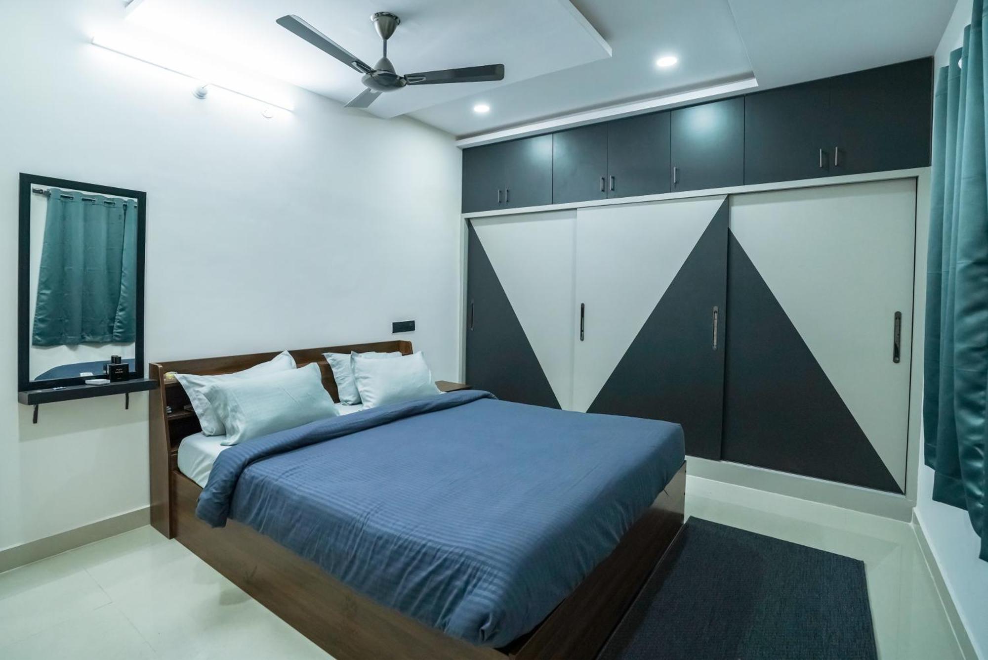 N Cube Serviced Apartments Hyderabad Eksteriør billede