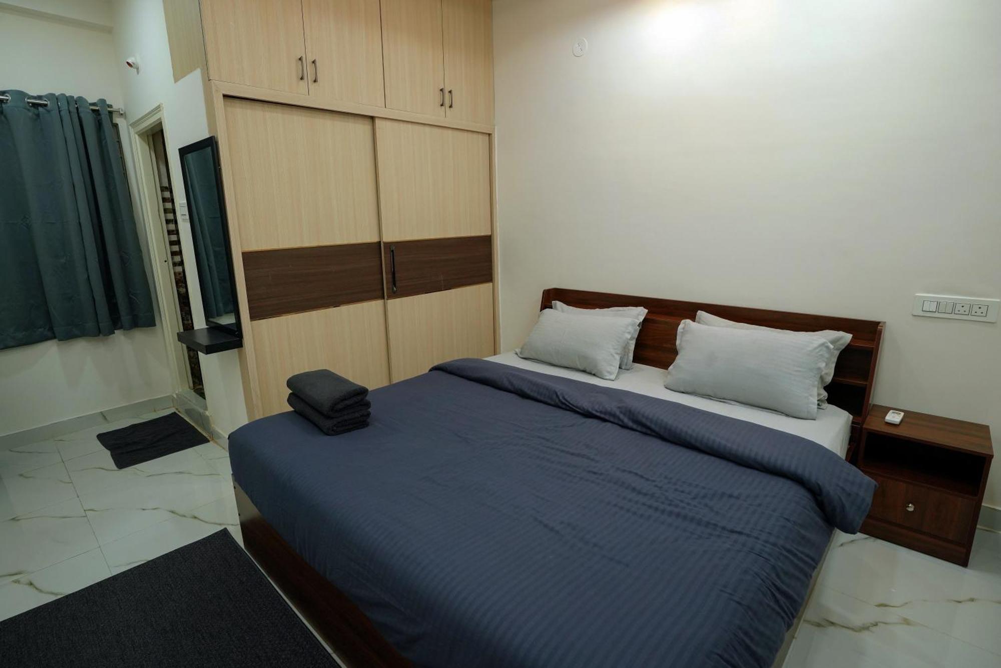 N Cube Serviced Apartments Hyderabad Eksteriør billede