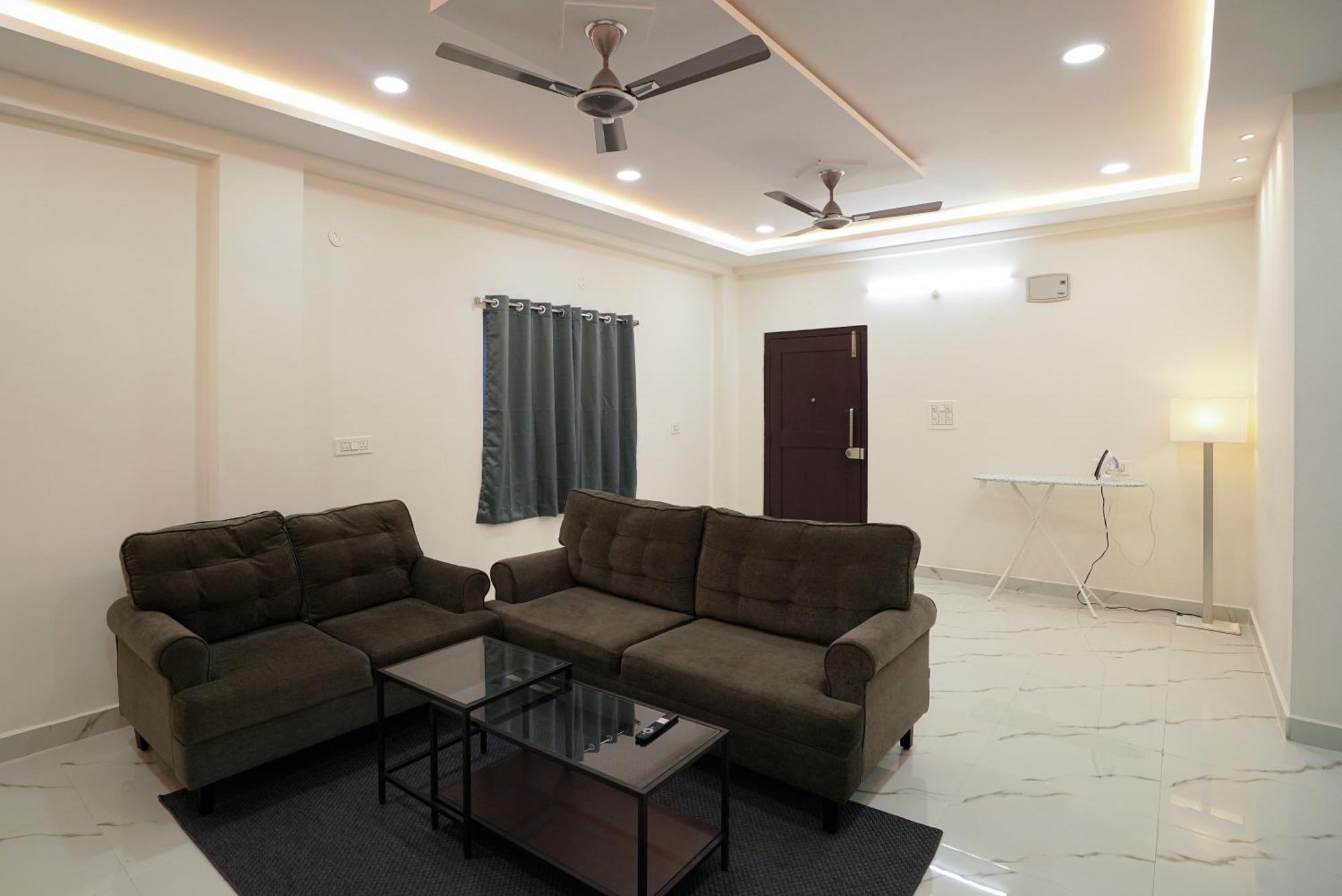 N Cube Serviced Apartments Hyderabad Eksteriør billede