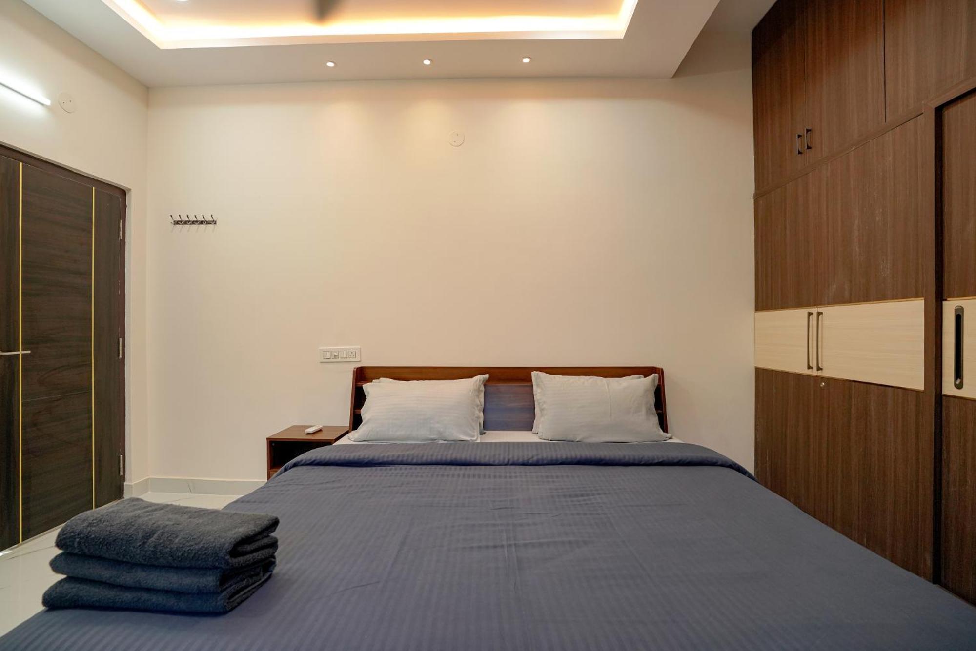 N Cube Serviced Apartments Hyderabad Eksteriør billede